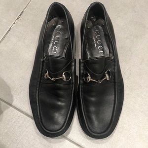 Hey! Looking to sell these Gucci loafers. Lot of wear left in them!